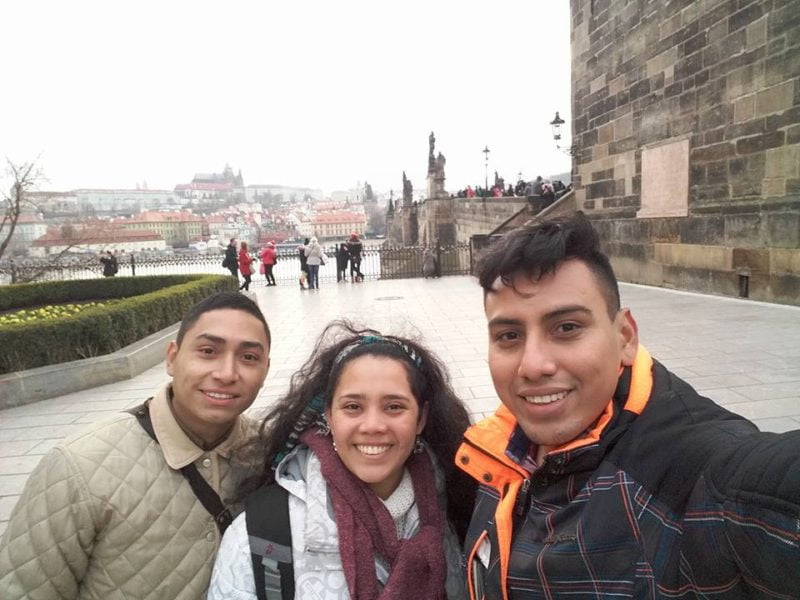 Tres nicas en Praga