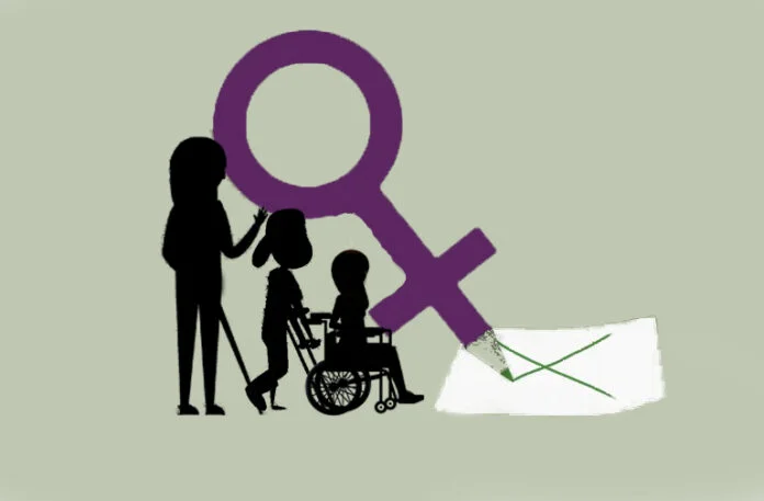 Ilustración sobre mujeres con discapacidad y comunicación accesible