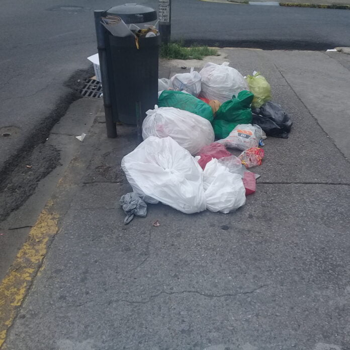 basura-en-guadalupe3 Bolsas de basura depositadas en una acera