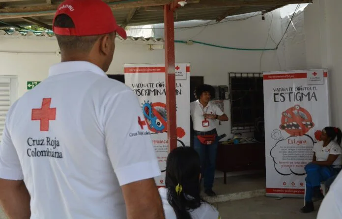 cruz roja estigma