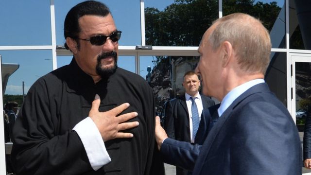 Putin y Seagal