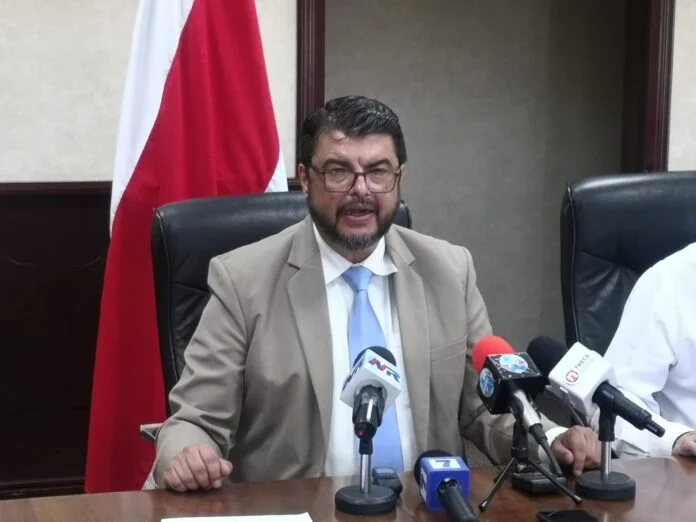 MARIO ZAMORA Ministro de Seguridad FOTO Jesús Sánchez 13 mayo 2023