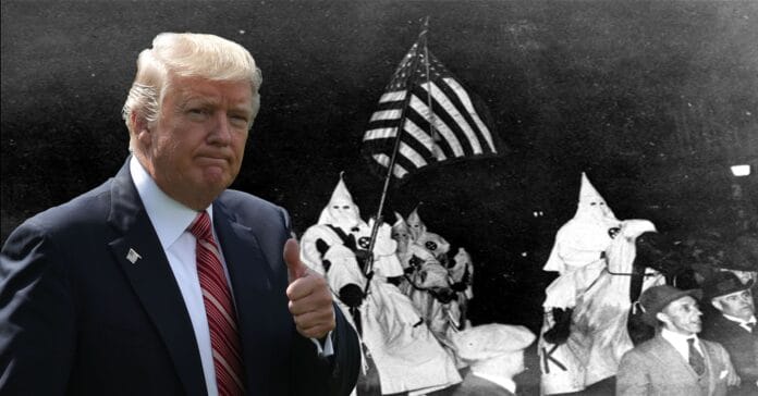 Trump Ku Klus Klan