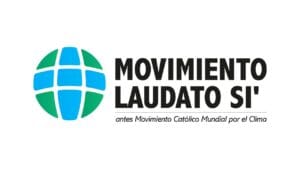 Foto del Movimiento Laudato Si', que ejemplifica su misión de ecología integral y justicia climática, con miembros y Animadores Laudato Si' comprometidos con nuestra Casa Común.