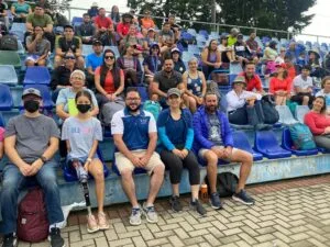 Atleta en entrenamiento de deporte adaptado en el nuevo gimnasio inclusivo de San Sebastián (Costa Rica), símbolo de inclusión deportiva y derechos de las personas con discapacidad.